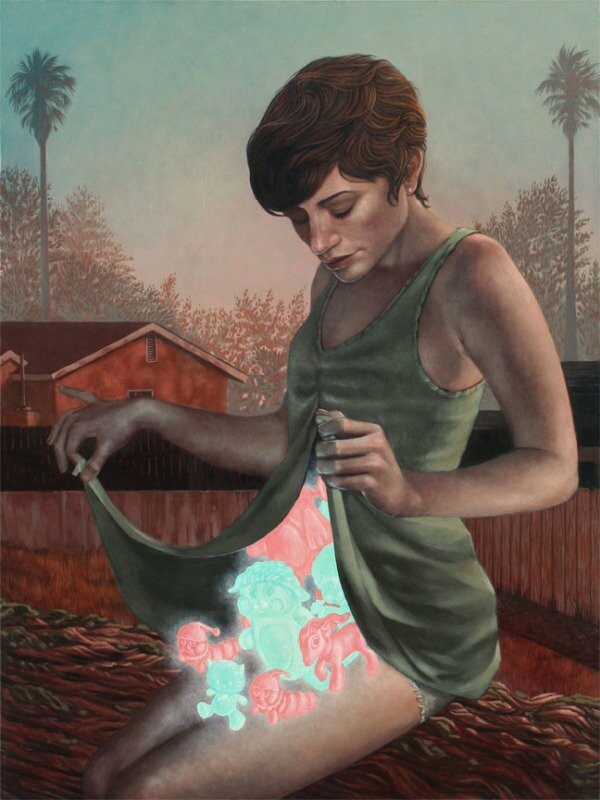 Οι όμορφοι παστέλ πίνακες του Casey Weldon