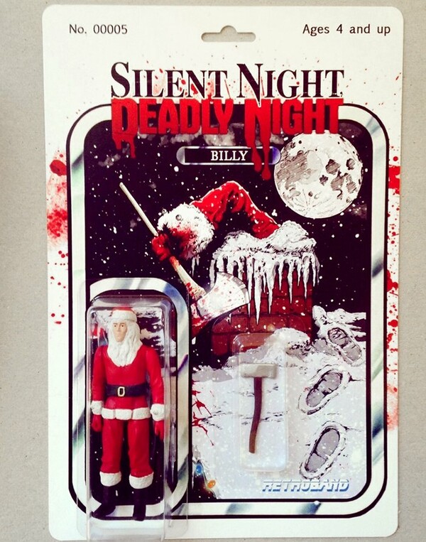 Αιμοσταγείς Άγιοι Βασίληδες και vintage horror action figures