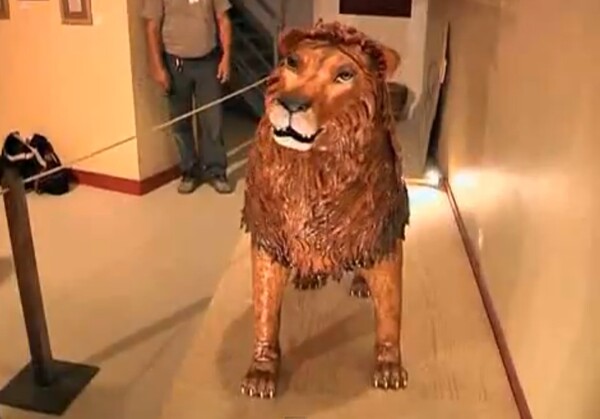 Το μηχανικό λιοντάρι του Λεονάρντο ντα Βίντσι