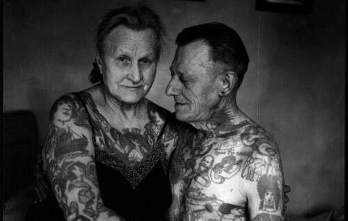 Τα τατουάζ του χθες - Vintage φωτογραφίες απ' τον προηγούμενο αιώνα.