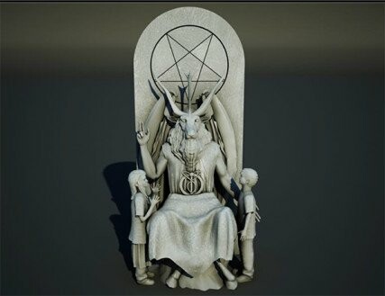 Το δικαίωμα στο Σατανιστικό άγαλμα της Οκλαχόμα 