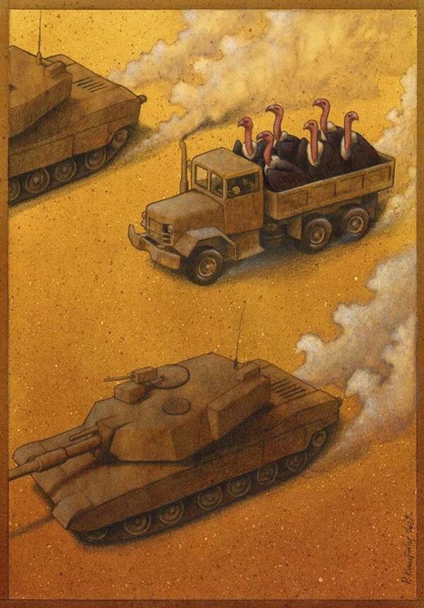 Τα πανέξυπνα αιχμηρά illustration του Pawel Kuczynski