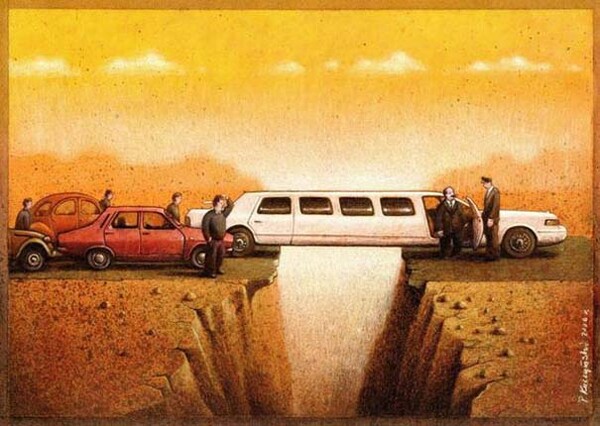 Τα πανέξυπνα αιχμηρά illustration του Pawel Kuczynski