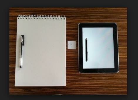 iPad εναντίον χαρτιού