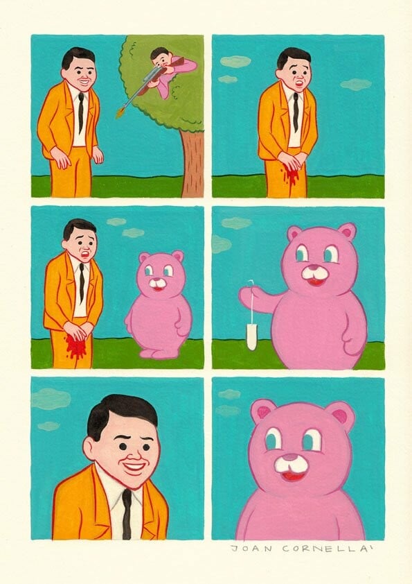 15 εικονογραφημένες ιστορίες του Joan Cornella 