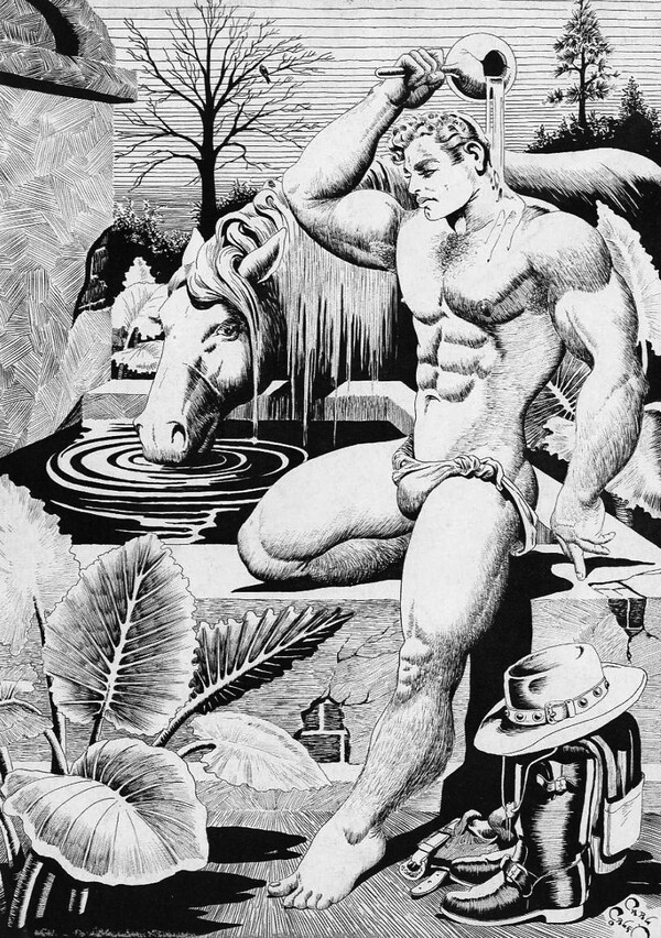H vintage gay erotica του Carl Corlem
