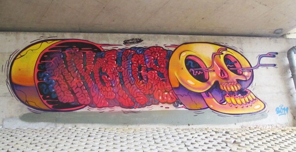 Nychos: Μαθήματα ανατομίας από τον street artist που λατρεύει να διαμελεί
