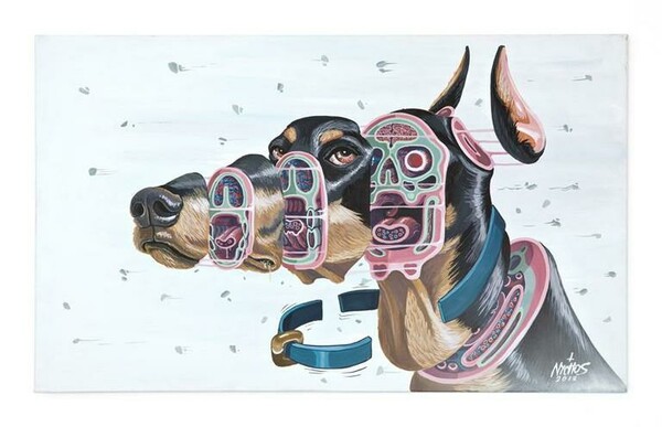Nychos: Μαθήματα ανατομίας από τον street artist που λατρεύει να διαμελεί