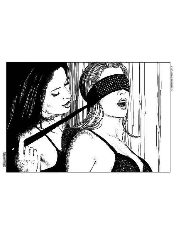 Ο πειρασμός της ημέρας: H ασπρόμαυρη erotica της Apollonia Saintclair [NSFW]