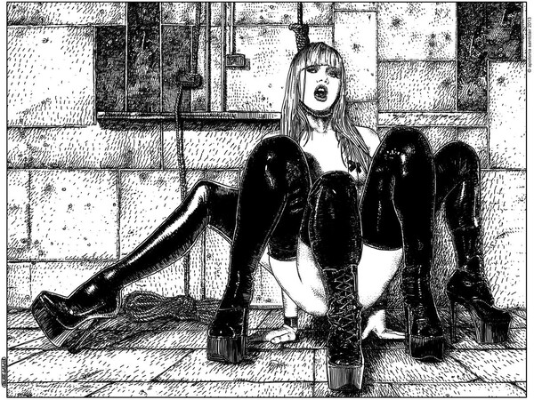 Ο πειρασμός της ημέρας: H ασπρόμαυρη erotica της Apollonia Saintclair [NSFW]