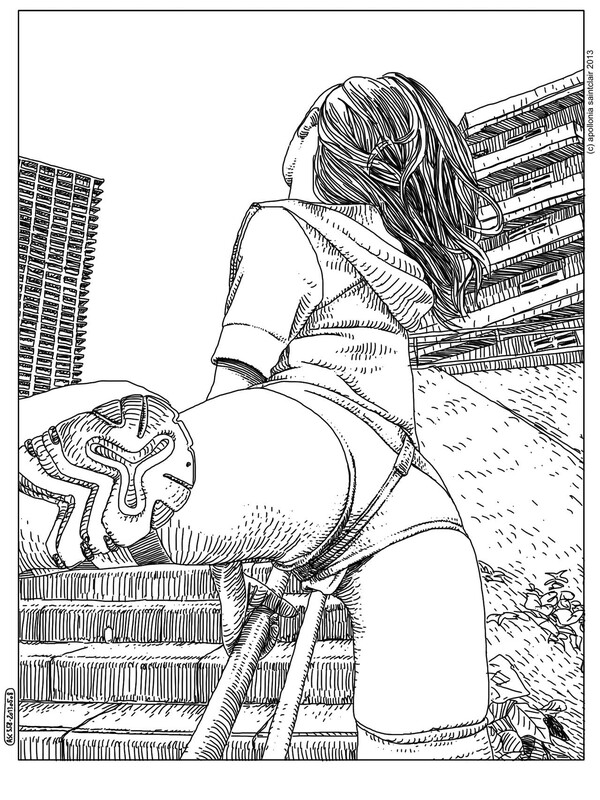 Ο πειρασμός της ημέρας: H ασπρόμαυρη erotica της Apollonia Saintclair [NSFW]