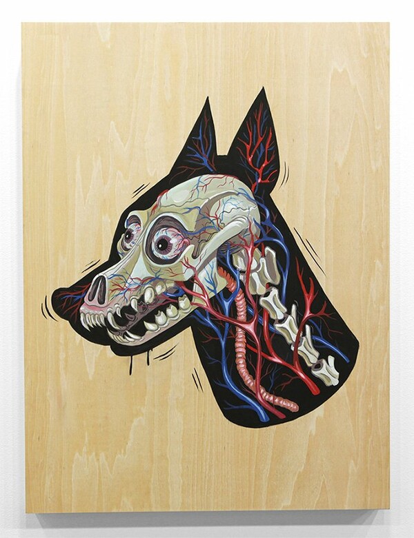 Nychos: Μαθήματα ανατομίας από τον street artist που λατρεύει να διαμελεί