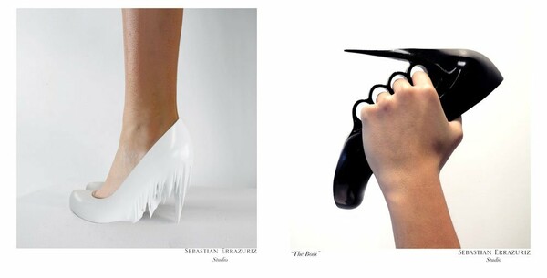 12 Shoes for 12 Lovers. Sebastian Errazuriz.