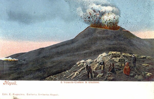 Η έκρηξη του Βεζούβιου το 79 μ.Χ.