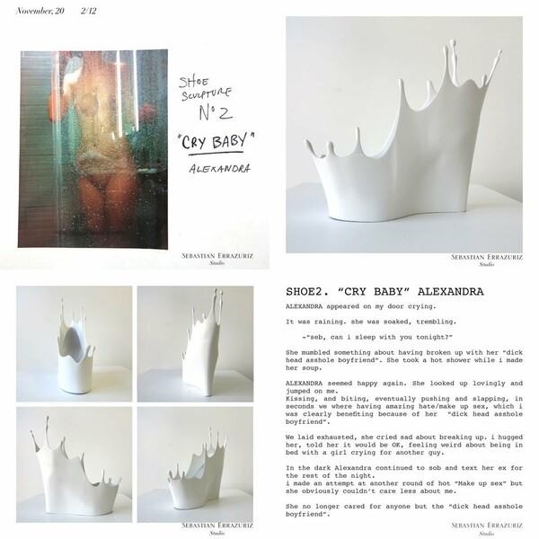 12 Shoes for 12 Lovers. Sebastian Errazuriz.