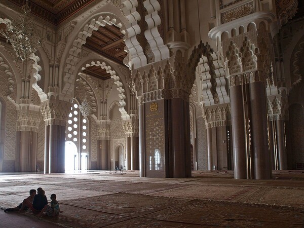 Το Μέγα Τζαμί του Χασάν Β' στην Καζαμπλάνκα.