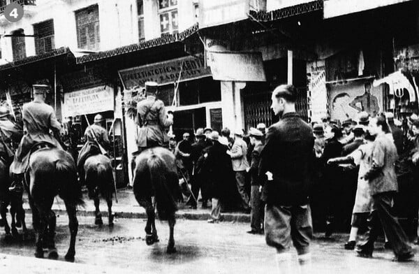 Tο 1936 σκοτώνονται 12 διαδηλωτές από πυρά της χωροφυλακής Θεσσαλονίκης και τραυματίζονται εκατοντάδες άλλοι