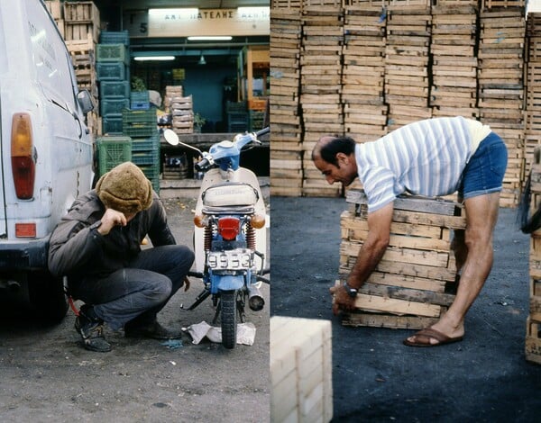 Κεντρική Αγορά Αθηνών (1989). Από τον Δημήτρη Δήμα.