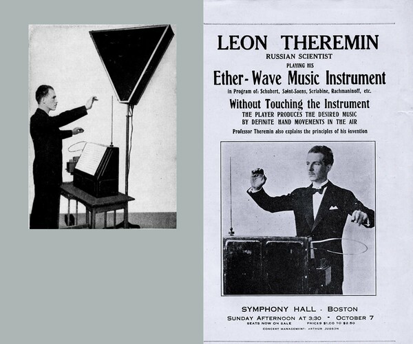 Θέρεμιν, το πρώτο ηλεκτρονικό μουσικό όργανο.