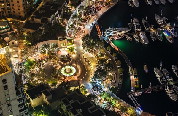 Η θέα απο τα ψηλότερα κτίρια του Dubai