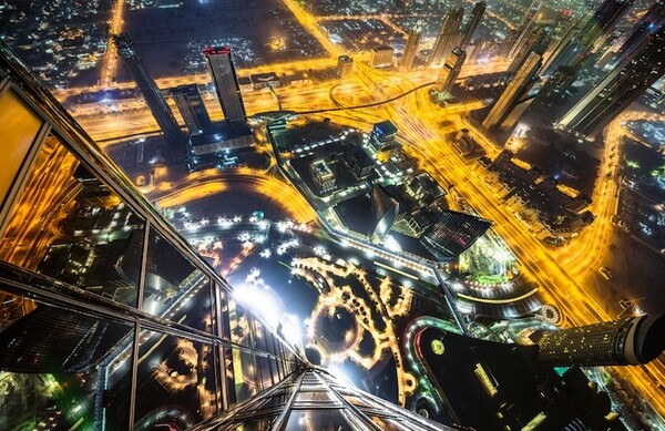 Η θέα απο τα ψηλότερα κτίρια του Dubai