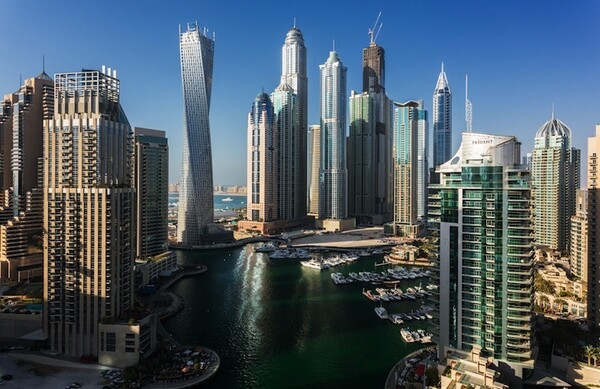 Η θέα απο τα ψηλότερα κτίρια του Dubai