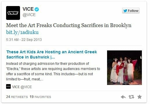 Τα 11 καλύτερα tweets από τον απροσδόκητα ξεκαρδιστικό ψεύτικο λογαριασμό του Vice στο Twitter