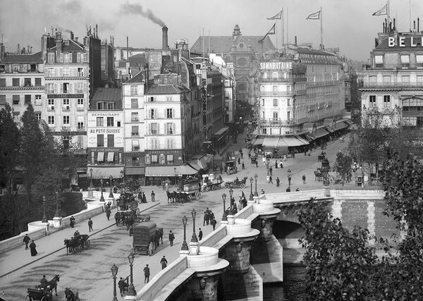 Σπάνιες φωτογραφίες από το Παρίσι του 1900