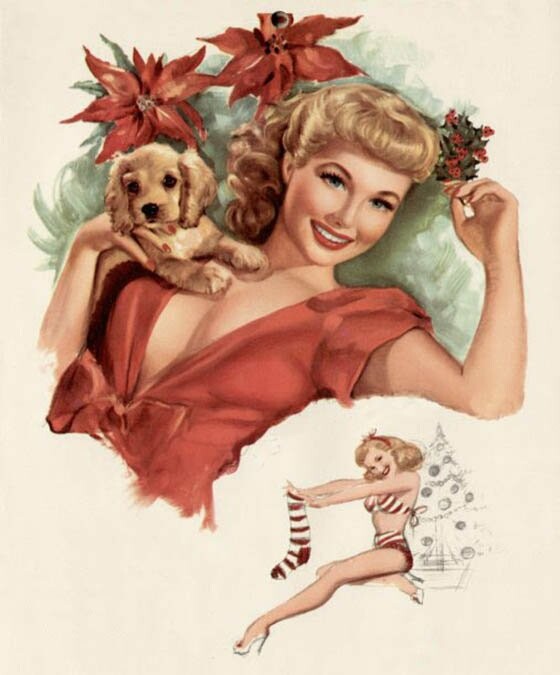 Τα Pin Up των Χριστουγέννων