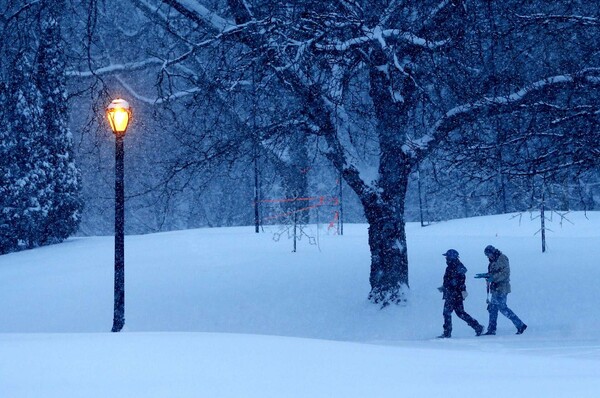 33 μαγευτικές φωτογραφίες της χιονισμένης Νέας Υόρκης