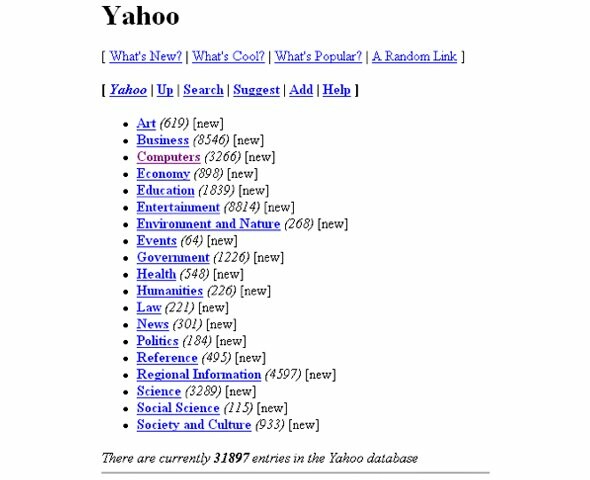 Πώς έμοιαζαν παλιά 14 δημοφιλείς ιστοσελίδες