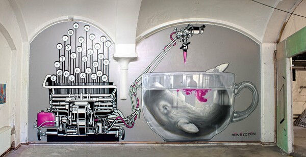  H σχεδόν ποιητική street art των NeverCrew