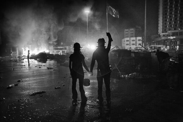 Οι δυνατές εικόνες του Νίκου Πηλού 