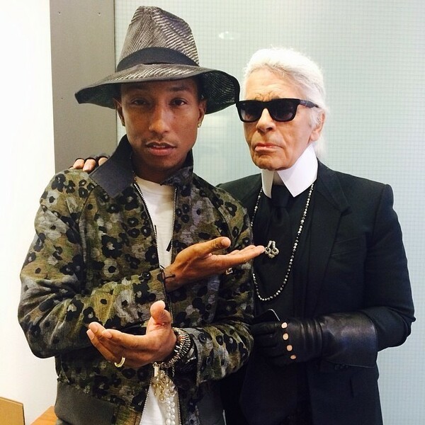 O Karl Lagerfeld θα σκηνοθετήσει τον Pharrell Williams