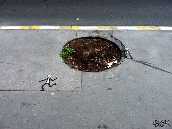 Oakoak: Χιούμορ μέσα στο αστικό τοπίο