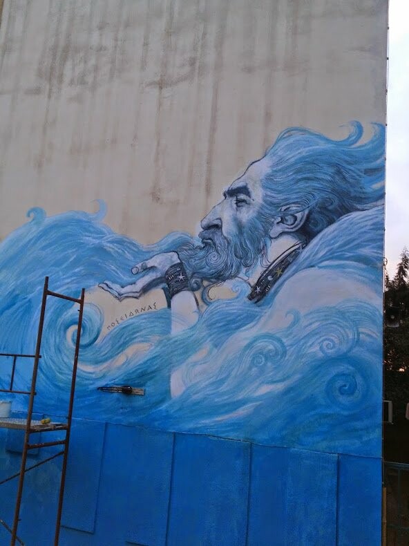 Street artists, εικαστικοί, γονείς και μαθητές μεταμόρφωσαν ένα σχολείο στην Κυψέλη