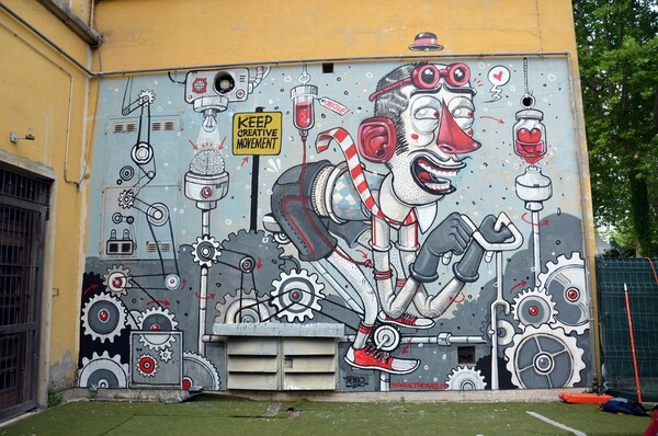 Mister Thoms: Η street art στα καλύτερα της