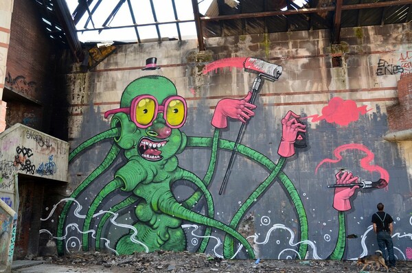 Mister Thoms: Η street art στα καλύτερα της