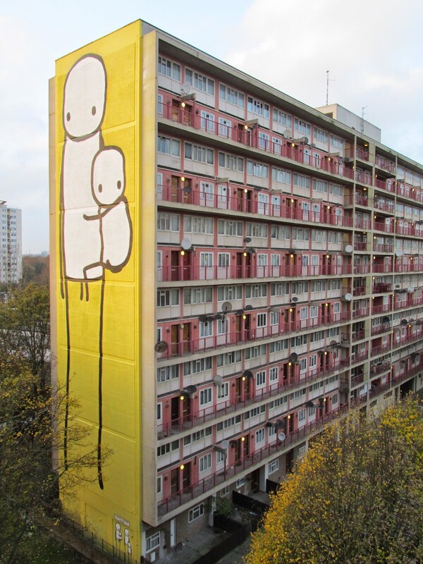 Αυτό είναι το ψηλότερο mural της Μεγάλης Βρετανίας
