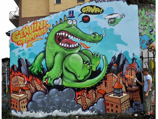 Mister Thoms: Η street art στα καλύτερα της