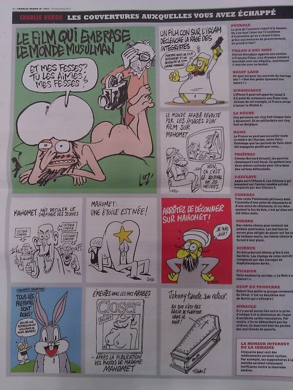 Τα πιο εμπρηστικά εξώφυλλα της Charlie Hebdo