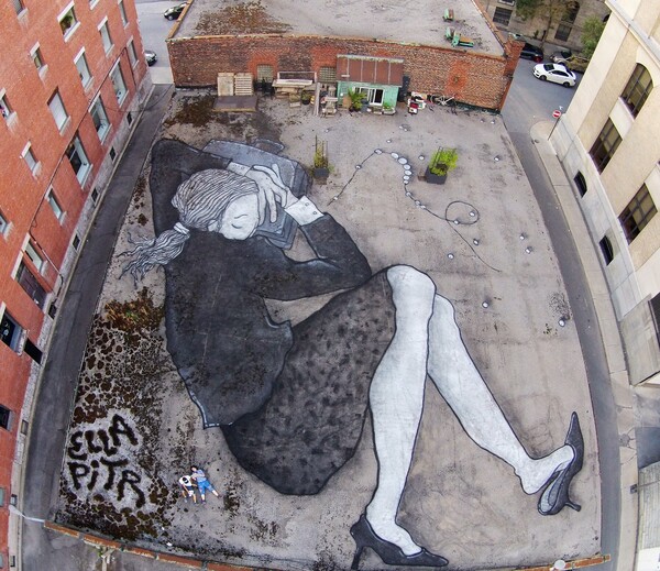 Τα Εντυπωσιακά paste ups των Ella & Pitr