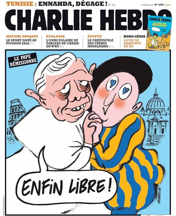 Τα πιο εμπρηστικά εξώφυλλα της Charlie Hebdo