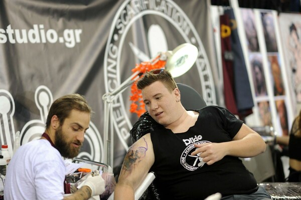 Κυριακή στο Tattoo Convention