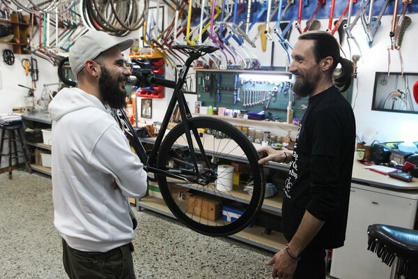 Μια μέρα στο Vintage Bicycle Workshop της Θεσσαλονίκης