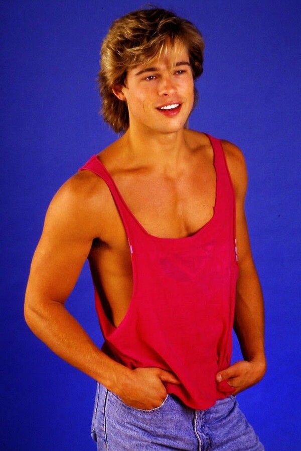 13 vintage φωτογραφίες του Brad Pitt