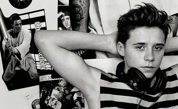 O Brooklyn Beckham στο πρώτο του εξώφυλλο 