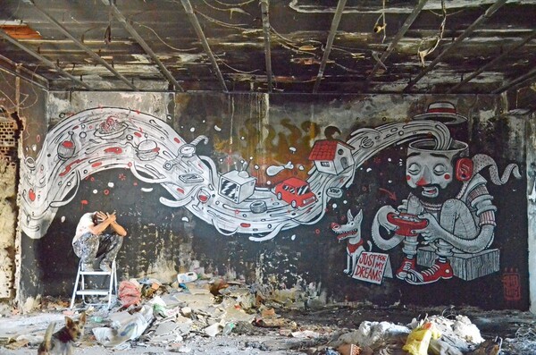 Mister Thoms: Η street art στα καλύτερα της