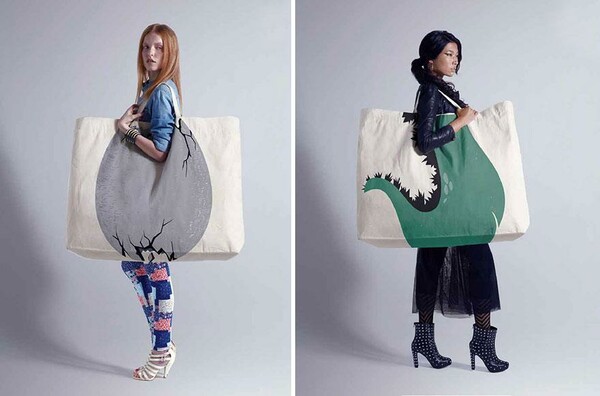 30 απίθανες σακούλες για τα ψώνια
