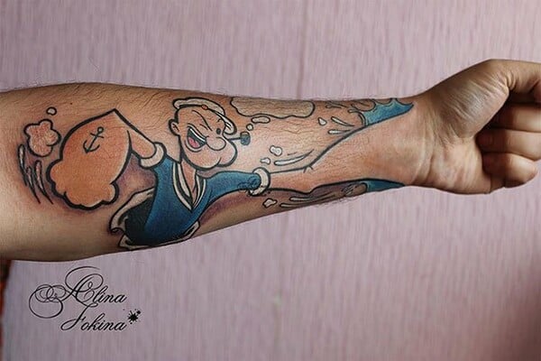 20 ξεχωριστά tattoo που αλληλεπιδρούν έξυπνα με το υπόλοιπο σώμα